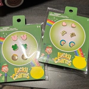Lucky Charms Earrings - Six pairs